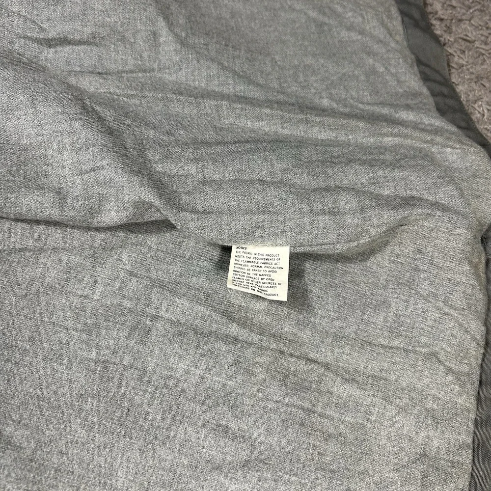 LL Bean Jacket Mens XL Green Canvas Barn Chore Coat Corduroy Cuffs Lined Faded - Picture 8 of 13